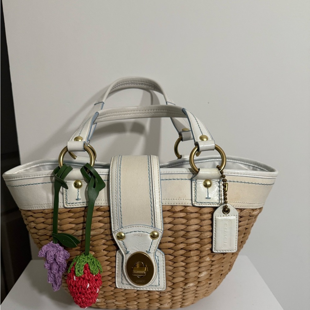 Vintage limited addition Coach picnic basket, with legacy lining.